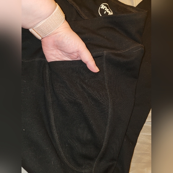 Snag Squat Proof Long Leggings - Black, Size H (24-26) Black - Picture 5 of 6
